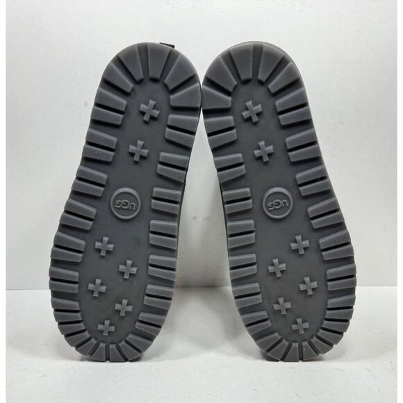 Ugg Classic Mini Lace-Up Weather Boots Black Suede Men’s Size 13 Shoes 1120849 - Picture 6 of 8